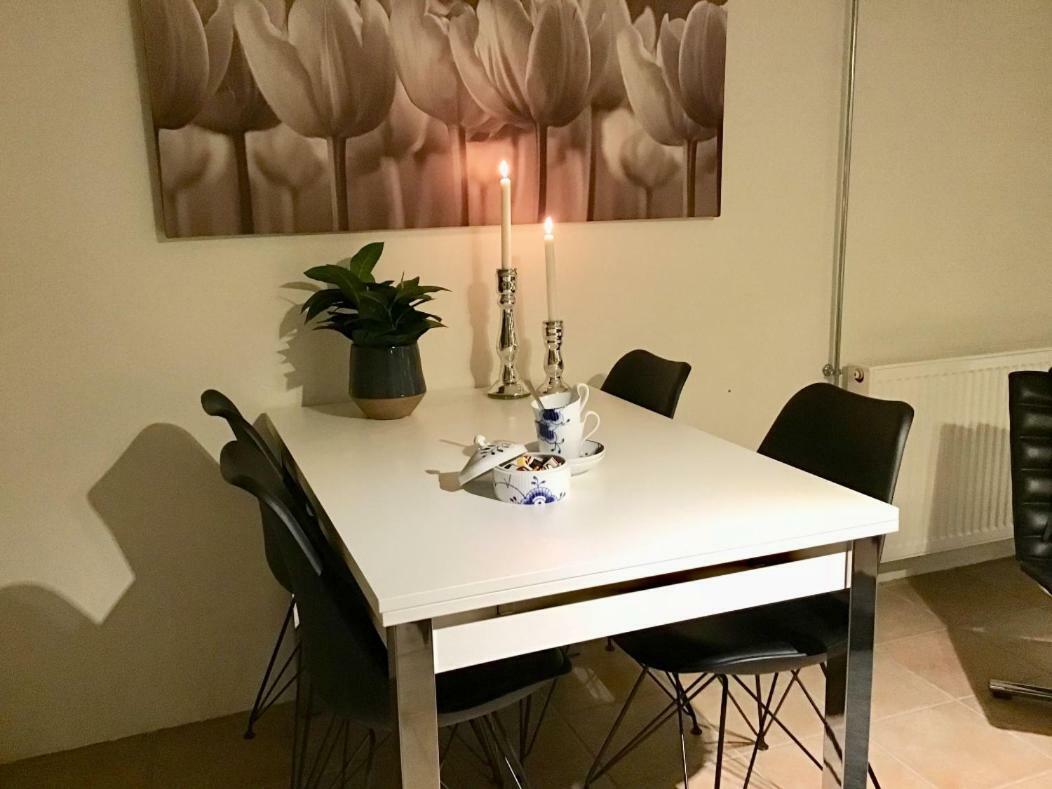 Special Offer,One Of Its Kind, Extremely Central In Herning, Danish Hosts, Extremely Clean, Very Quiet Street But A Stonethrough From Bars & Restaurants Appartement Buitenkant foto